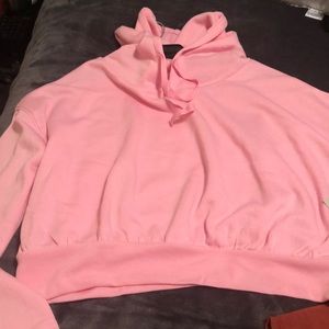 BP cropped hoodie